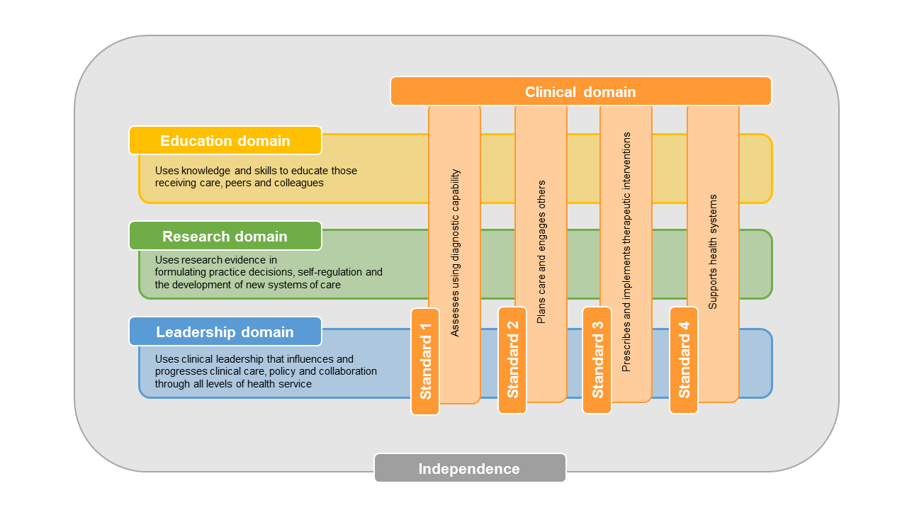 Figure 1. Threshold professional capability