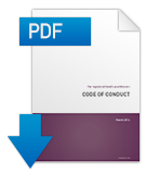 Download a PDF of the Code of conduct