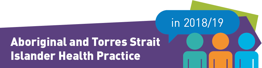 Aboriginal and Torres Strait Islander Health Practice in 2018/19